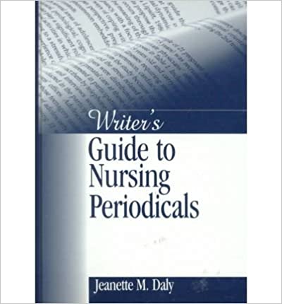 Writer's Guide to Nursing Periodicals - Orginal Pdf